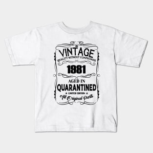 vintage 1981 Kids T-Shirt